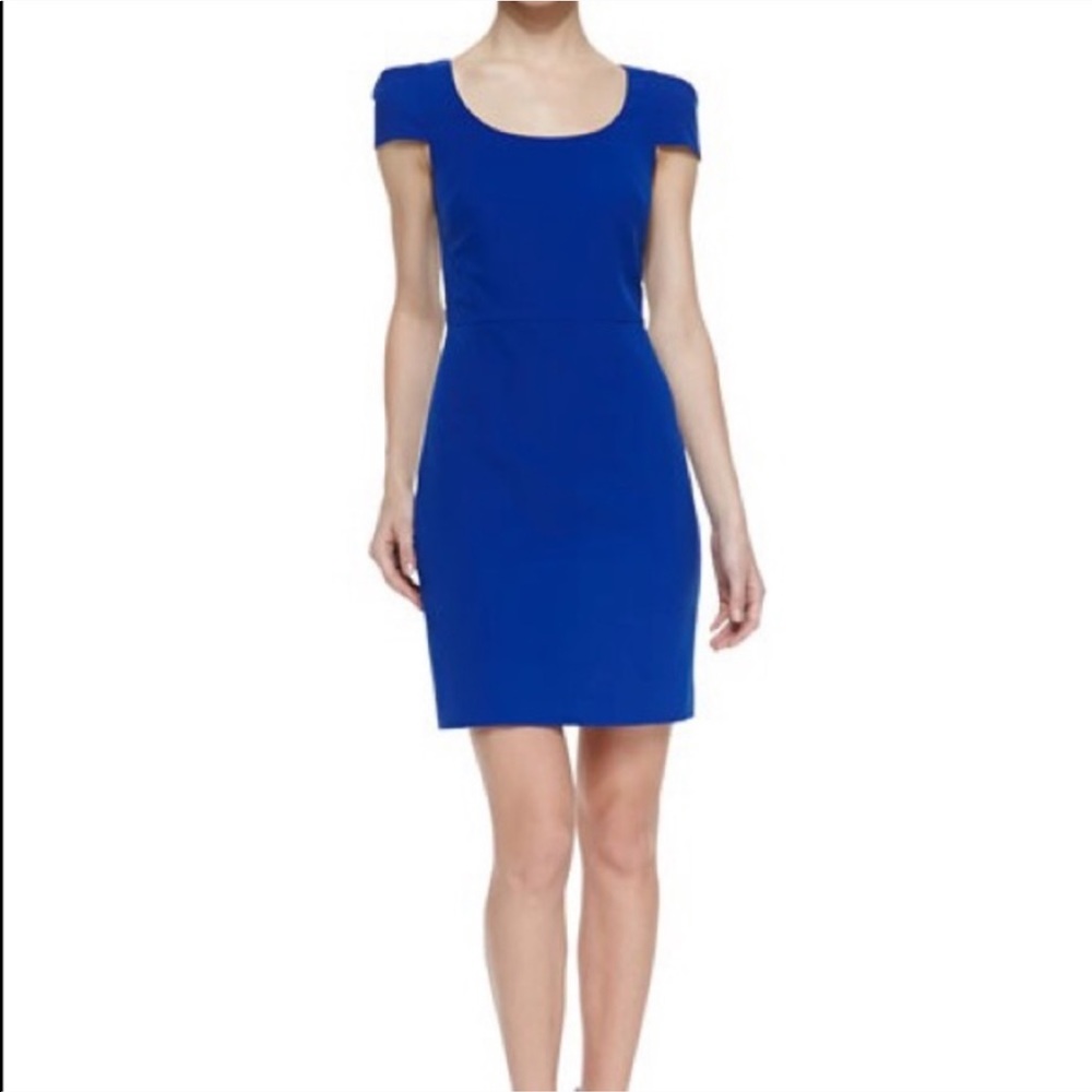 4.collective Anthropologie Cobalt Blue Dress